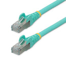 StarTech.com NLAQ-7F-CAT6A-PATCH networking cable Aqua color 82.7" (2.1 m) S/FTP (S-STP)