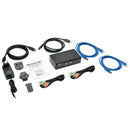 Tripp Lite B004-DPUA2-K KVM switch Black