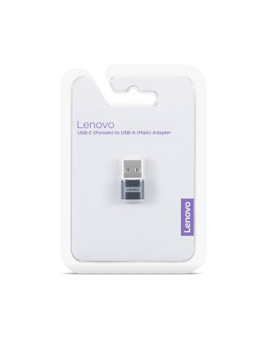 Lenovo 4X91C99226 cable gender changer USB-C USB-A Black
