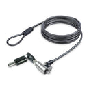 4XEM 4XLAPLOCKNANO cable lock Black 72" (1.83 m)