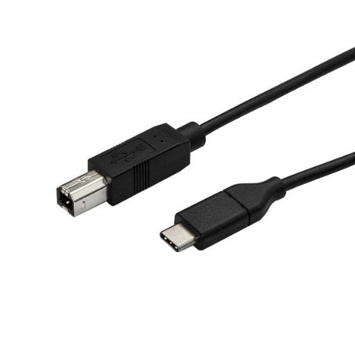 StarTech.com USB2CB50CM USB cable USB 2.0 19.7" (0.5 m) USB C USB B Black