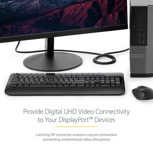 StarTech.com DISPL50CM DisplayPort cable 19.7" (0.5 m) Black