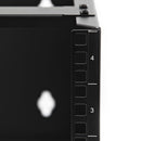 StarTech.com WALLMOUNT4 rack cabinet 4U Wall mounted rack Black