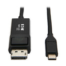 Tripp Lite U444-006-DP-BE USB graphics adapter 3840 x 2160 pixels Black