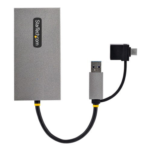StarTech.com 107B-USB-HDMI USB graphics adapter 3840 x 2160 pixels Gray