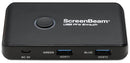 ScreenBeam SBUSBSW4 interface hub USB 3.2 Gen 1 (3.1 Gen 1) Type-A Black
