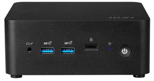 MSI Cubi NUC 1M-010US Intel Core 3 100U 8 GB DDR5-SDRAM 500 GB SSD Windows 11 Pro Mini PC Black