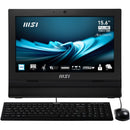 MSI PRO AP162T ADL-020US All-in-One PC/workstation Intel® N N100 15.6" 1920 x 1080 pixels Touchscreen 4 GB DDR4-SDRAM 128 GB SSD Windows 11 Pro Wi-Fi 5 (802.11ac) Black