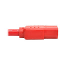 Tripp Lite P004-003-ARD power cable Red 35.4" (0.9 m) C13 coupler C14 coupler