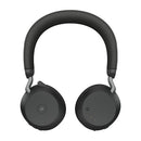 Jabra Evolve2 75 Headset Wireless Head-band Office/Call center Bluetooth Black