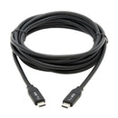 Tripp Lite U040-C3M-C-5A USB cable USB 2.0 118.1" (3 m) USB C Black