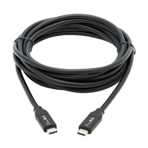 Tripp Lite U040-C3M-C-5A USB cable USB 2.0 118.1" (3 m) USB C Black