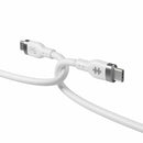 HYPER HJ4001WHGL USB cable USB 2.0 39.4" (1 m) USB C White