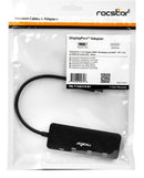Rocstor Y10A314-B1 interface hub DisplayPort Black