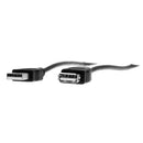 Rocstor Y10C118-B1 USB cable USB 2.0 120" (3.05 m) USB A Black