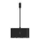 Belkin AVC004BK-BL laptop dock/port replicator Wired Black