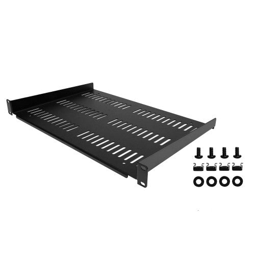 StarTech.com SHELF-1U-12-FIXED-V rack accessory Rack shelf