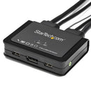 StarTech.com SV211DPUA4K KVM switch Black
