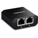 Trendnet TEG-102S network switch Unmanaged Gigabit Ethernet (10/100/1000) Desktop Black