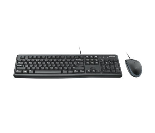 Logitech 920-002565 keyboard Mouse included Office USB English Black