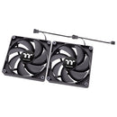 Thermaltake CT140 PC Cooling Fan Computer case Air cooler 5.51" (14 cm) Black 3 pc(s)