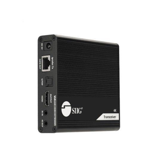 Siig CE-H26N11-S1 AV extender AV repeater Black