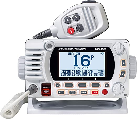 Standard Horizon GX1800W White 25W VHF/Second Station