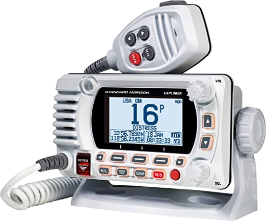 Standard Horizon GX1800W White 25W VHF/Second Station