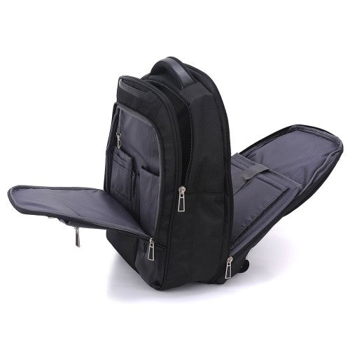 Eco Style Tech Exec -Checkpoint Friendly backpack Black