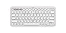 Logitech Pebble Keys 2 K380s keyboard Universal Bluetooth QWERTY English White