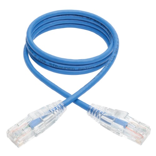 Tripp Lite N201-S03-BL networking cable Blue 35.8" (0.91 m) Cat6 U/UTP (UTP)