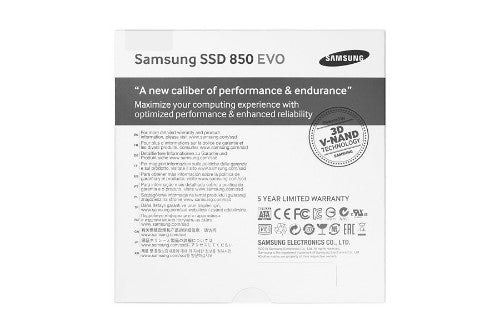 Samsung 850 EVO 500 GB 2.5" Serial ATA III MLC
