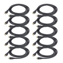 StarTech.com HDMM310PK HDMI cable 35.4" (0.9 m) HDMI Type A (Standard) Black