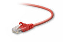 Belkin Cat5e Patch Cable, 4ft, 1 x RJ-45, 1 x RJ-45, Red networking cable 47.2" (1.2 m)
