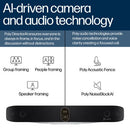 Poly Studio X72 All-In-One Video Bar with TC10 Controller Kit
