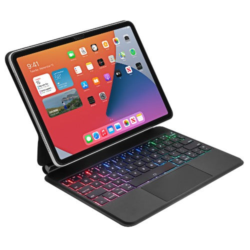 Adesso WKB-7010 mobile device keyboard QWERTY English Bluetooth Black