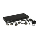 Tripp Lite B042-004 KVM switch Rack mounting Black