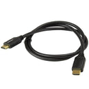 StarTech.com HDMM1MP HDMI cable 39.4" (1 m) HDMI Type A (Standard) Black
