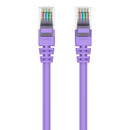 Belkin A3L980-04-PUR-S networking cable Purple 47.6" (1.21 m) Cat6 U/UTP (UTP)