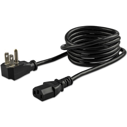 StarTech.com PXTF1016 power cable Black 70.9" (1.8 m) NEMA 5-15P C13 coupler