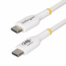 StarTech.com USB2EPR13FW USB cable USB 2.0 157.5" (4 m) USB C White