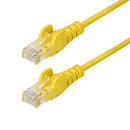 StarTech.com N6PAT6INYLS networking cable Yellow 7.87" (0.2 m) Cat6 U/UTP (UTP)