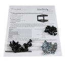 StarTech.com RK812WALLO rack cabinet 8U Wall mounted rack Black