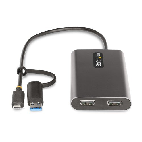 StarTech.com 109B-USBC-HDMI USB graphics adapter 3840 x 2160 pixels Gray