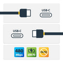 StarTech.com R2CCR-2M-USB-CABLE USB cable USB 2.0 78.7" (2 m) USB C Black