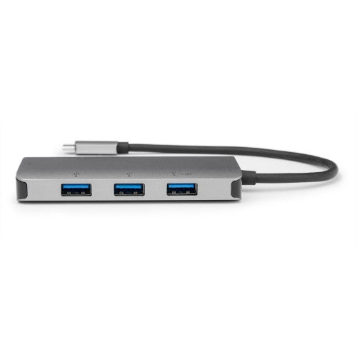 Rocstor Y10A255-A1 notebook dock/port replicator USB 3.2 Gen 1 (3.1 Gen 1) Type-C Black, Silver