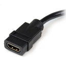 StarTech.com HDDVIFM8IN video cable adapter 7.99" (0.203 m) HDMI Type A (Standard) DVI-D Black