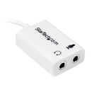 StarTech.com MUYHSMFFADW audio splitter White