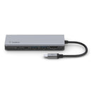 Belkin PVC003BTSGY laptop dock/port replicator Silver
