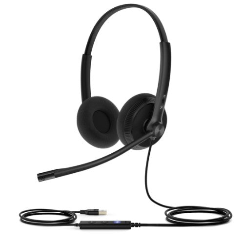 Yealink UH34 Lite Dual Teams Headset Wired Head-band Office/Call center USB Type-A Black
